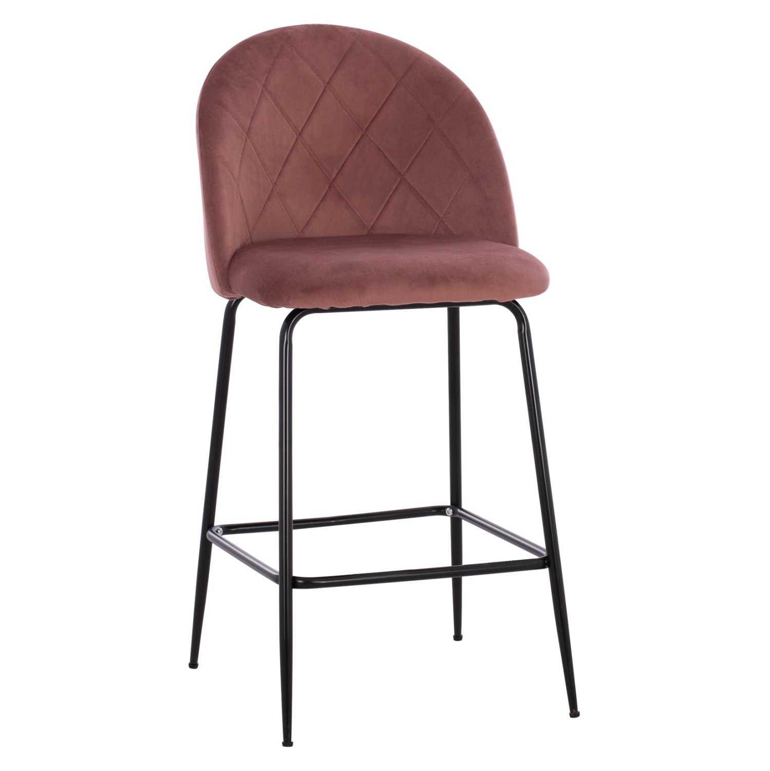 skampo-messaioy-ypsoys-fb9873212-me-meta ΣΚΑΜΠΟ ODED ΜΕΣΑΙΟΥ ΥΨΟΥΣ HM8732.12 ΜΕ ΜΕΤΑΛΛΙΚΑ ΠΟΔΙΑ & ΒΕΛΟΥΔΟ ΣΑΠΙΟ ΜΗΛΟ 45x53x98 εκ. - Image 1