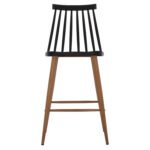 ΣΚΑΜΠΟ ΜΠΑΡ VANESSA ΜΑΥΡΟ ΜΕΣΑΙΟΥ ΥΨΟΥΣ HM9300.02  43x45x97Υεκ. - Image 3