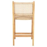 ΣΚΑΜΠΟ ΜΠΑΡ ΜΕ ΠΛΑΤΗ NESHA HM9381.11 ΞΥΛΟ ΤΕΑΚ & ΣΧΟΙΝΙ VIRO VIRO 46x48,5x96Υεκ. - Image 6