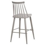 ΣΚΑΜΠΟ ΜΠΑΡ ΜΕΣ. ΥΨΟΥΣ VANESSA HM9300.20 ΠΟΛΥΠΡΟΠΥΛΕΝΙΟ & ΜΕΤΑΛΛΟ-ΓΚΡΙ 45,5x46x97Υεκ - Image 5