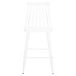 ΣΚΑΜΠΟ ΜΠΑΡ ΜΕΣΑΙΟΥ ΥΨΟΥΣ VANESSA HM9300.11 ΠΟΛΥΠΡΟΠΥΛΕΝΙΟ & ΜΕΤΑΛΛΟ-ΛΕΥΚΟ 45,5x46x97Υεκ - Image 3