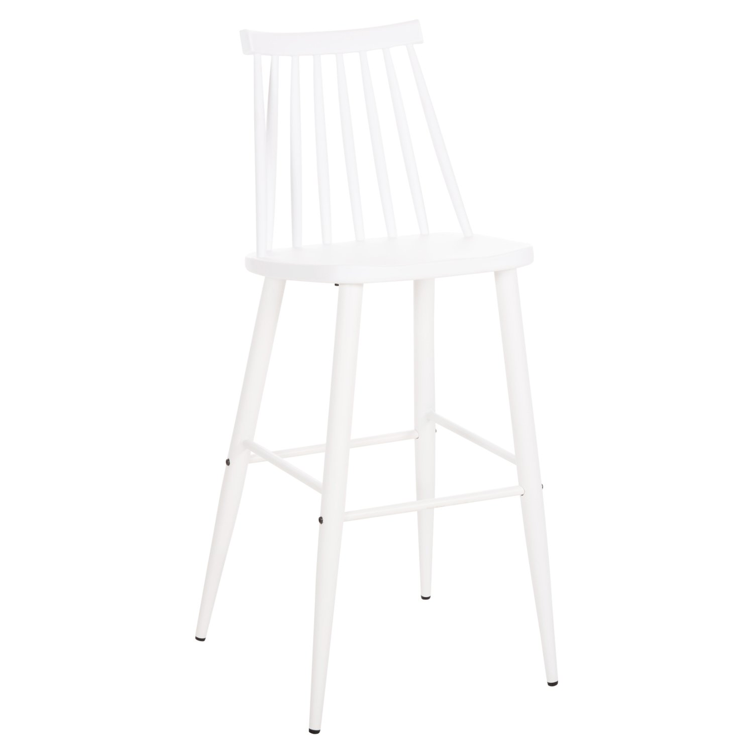 skampo-mpar-psilo-fb9845911-leyko-pp-ley ΣΚΑΜΠΟ ΜΠΑΡ ΨΗΛΟ VANESSA HM8459.11 ΛΕΥΚΟ PP & ΛΕΥΚΑ ΜΕΤΑΛ.ΠΟΔΙΑ 47x48,5x107Υεκ. - Image 1