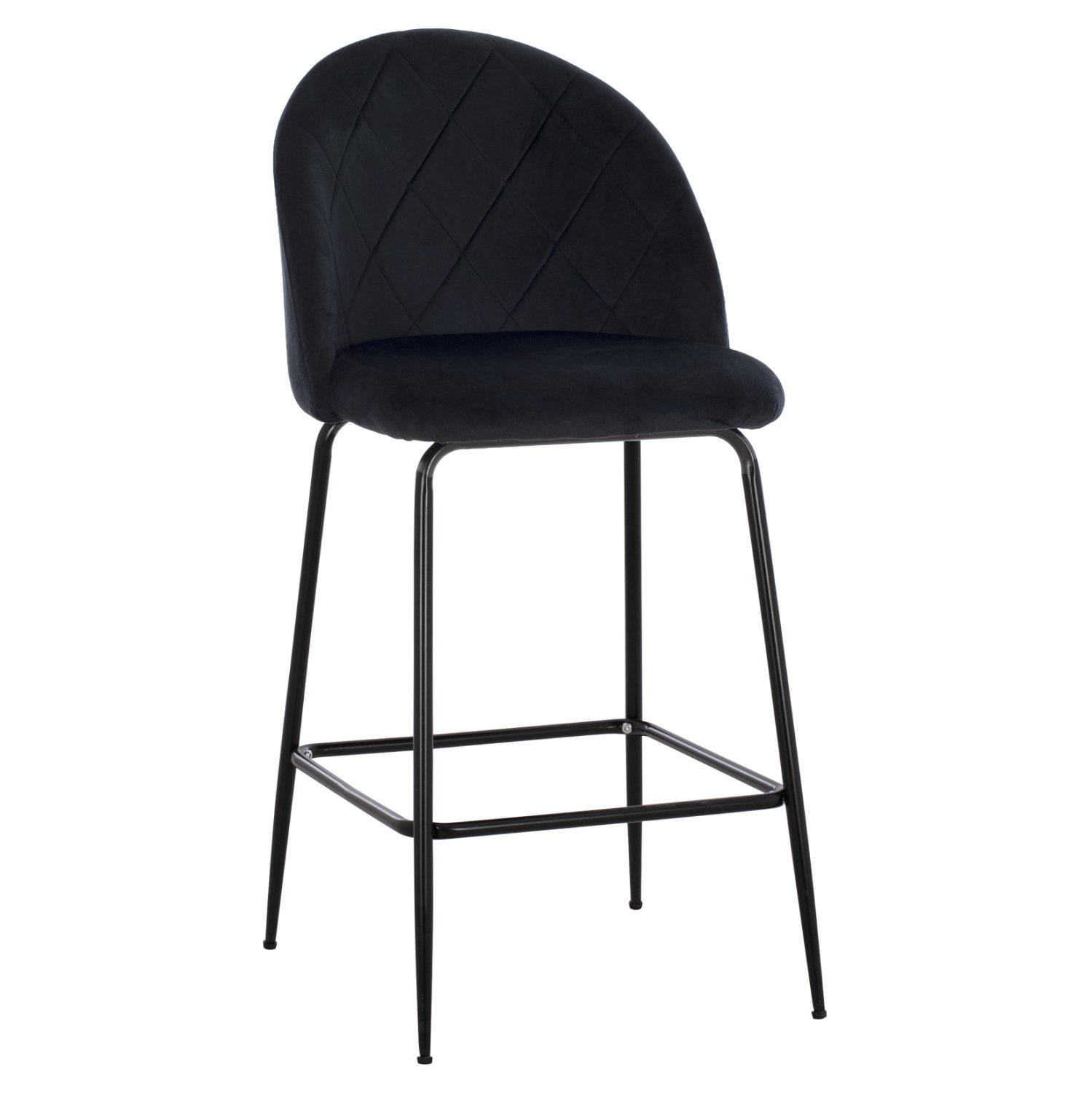 skampo-odell-mesaioy-ypsoys-fb9873214-me ΣΚΑΜΠΟ ODED ΜΕΣΑΙΟΥ ΥΨΟΥΣ HM8732.14 ΜΕ ΜΕΤΑΛΛΙΚΑ ΠΟΔΙΑ & ΒΕΛΟΥΔΟ ΜΑΥΡΟ 45x53x98 εκ. - Image 1