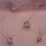 ΣΚΑΜΠΟ KASSIE  ΣΑΠΙΟ ΜΗΛΟ ΒΕΛΟΥΔΟ ΤΥΠΟΥ CHESTERFIELD HM8406.02 Φ60x43Υ εκ. - Image 4