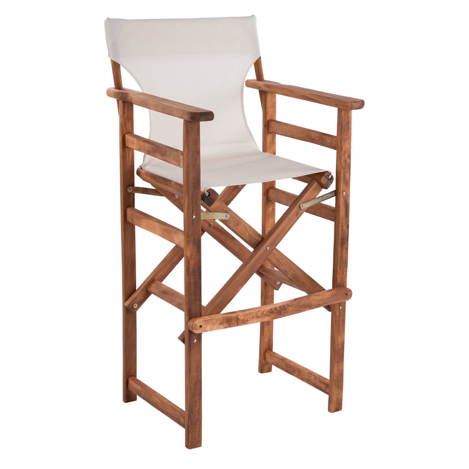 skampo-skinotheti-karydi-me-textilene-ek ΣΚΑΜΠΟ ΣΚΗΝΟΘΕΤΗ ΛΗΜΝΟΣ ΚΑΡΥΔΙ ΜΕ TEXTILENE ΕΚΡΟΥ HM10374 - Image 1