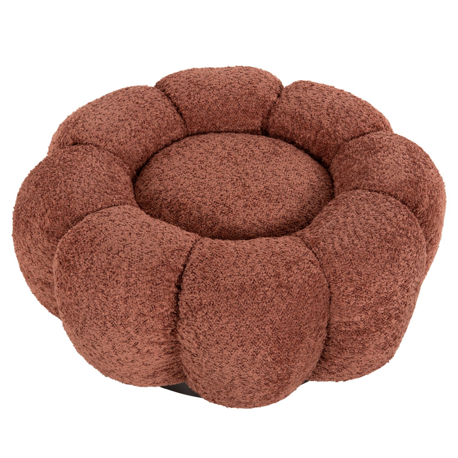 skampo-stroggylo-fb9960202-roz-mpoykle-m ΣΚΑΜΠΟ ΣΤΡΟΓΓΥΛΟ KRIPP HM9602.02 ΡΟΖ ΜΠΟΥΚΛΕ-ΜΑΥΡΗ ΜΕΤΑΛΛΙΚΗ ΒΑΣΗ Φ60x31Υεκ. - Image 1