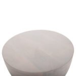 ΣΚΑΜΠΟ ΣΤΡΟΓΓΥΛΟ COIL HM9703 ΜΑΣΙΦ MANGO ΣΕ ΛΕΥΚΟ ΧΡΩΜΑ Φ35x51Υ εκ. - Image 6