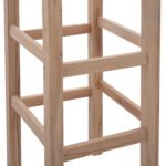 ΣΚΑΜΠΟ ΞΥΛΙΝΟ Χ.ΠΛΑΤΗ ΣΚΕΛΕΤΟΣ ΑΠΟ ΟΞΙΑ ΑΒΑΦΟ HM5583.02 35,5x35,5x78 εκ. - Image 6