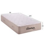 ΣΤΡΩΜΑ DREAMTOPIA ΣΕΙΡΑ URANIA HM659.90-200 POCKET SPRING 90X200x30Yεκ. - Image 2