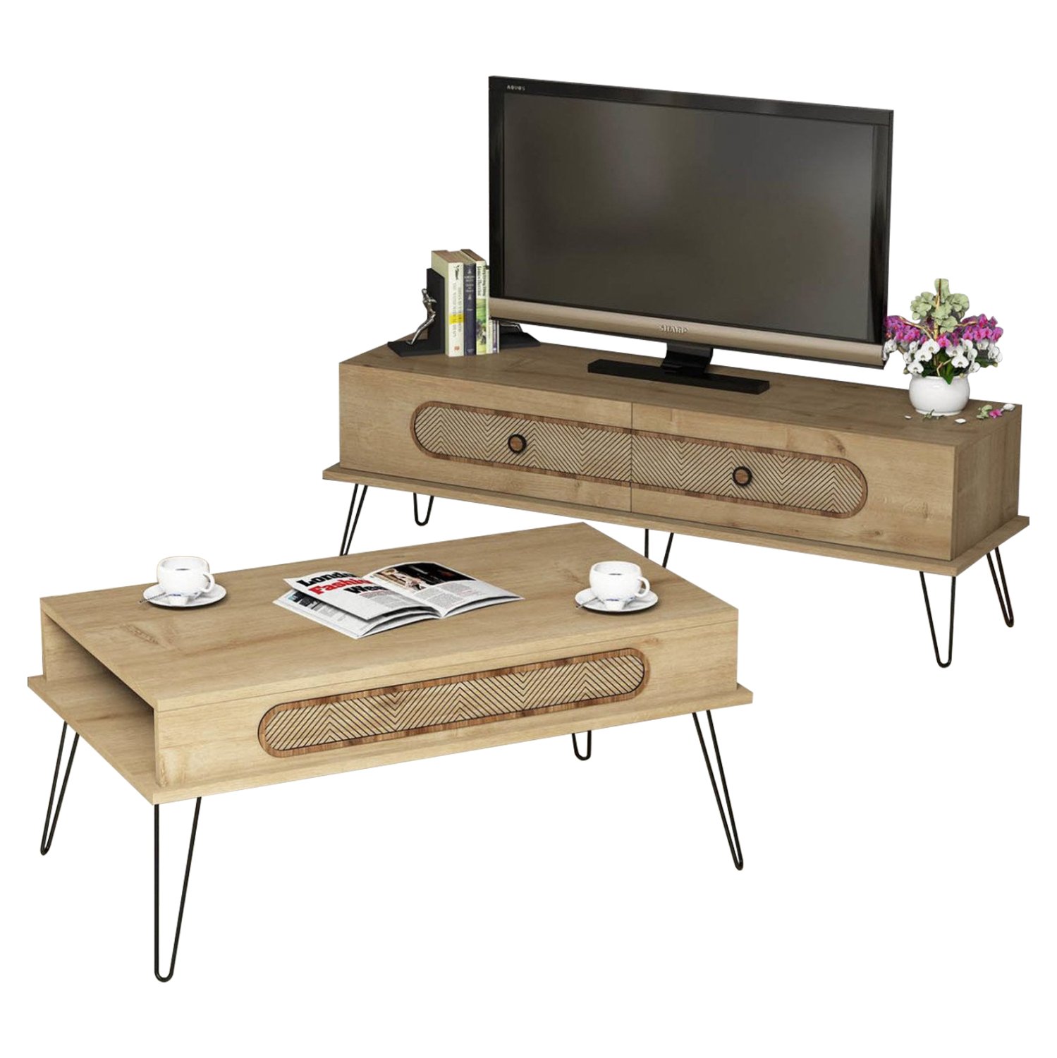 synthesi-salonioy-melaminis-2tmch-fysiko ΣΥΝΘΕΣΗ ΣΑΛΟΝΙΟΥ ΜΕΛΑΜΙΝΗΣ 2ΤΜΧ ΦΥΣΙΚΟ ΟΑΚ HM11851.02 - Image 1