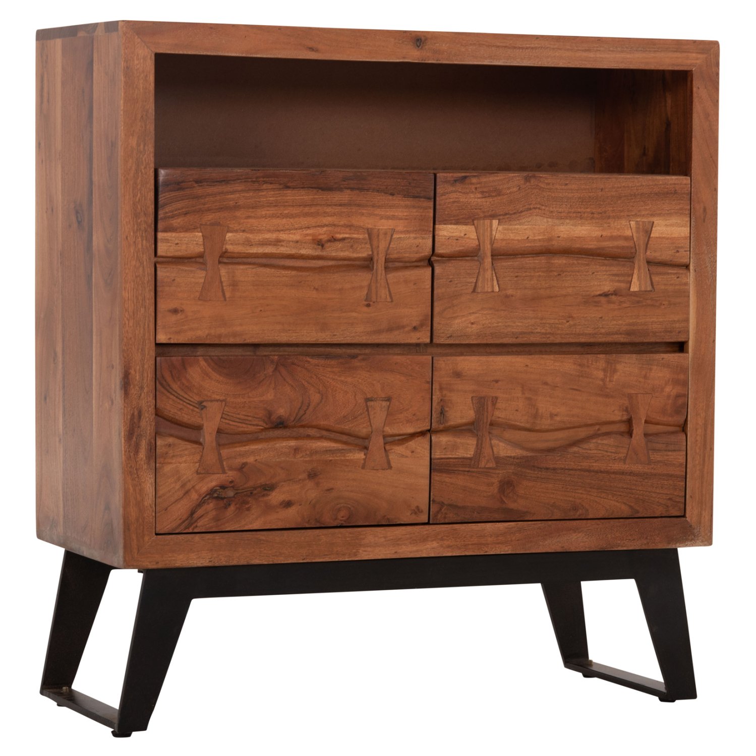 syrtariera-3syrtaria-apo-masif-xylo-akak ΣΥΡΤΑΡΙΕΡΑ FANSI 3ΣΥΡΤΑΡΙΑ ΑΠΟ ΜΑΣΙΦ ΞΥΛΟ ΑΚΑΚΙΑΣ 80x35x86Υεκ. HM8474.11 - Image 1