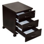 ΣΥΡΤΑΡΙΕΡΑ ΓΡΑΦΕΙΟΥ ΕΠΑΓΓΕΛΜΑΤΙΚΗ CAITLYN HM2011.02 WENGE ΜΕ 3ΣΥΡΤΑΡΙΑ 38X48X53cm - Image 2