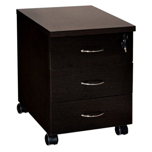 ΣΥΡΤΑΡΙΕΡΑ ΓΡΑΦΕΙΟΥ ΕΠΑΓΓΕΛΜΑΤΙΚΗ SIENNA HM2011.02 WENGE ΜΕ 3ΣΥΡΤΑΡΙΑ 38X48X53cm