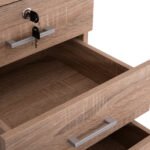 ΣΥΡΤΑΡΙΕΡΑ ΓΡΑΦΕΙΟΥ HAYDEN HM2282.02 ΣΕ SONAMA ΧΡΩΜΑ 39.5x40x46.5Υεκ - Image 6