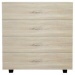 ΣΥΡΤΑΡΙΕΡΑ ΜΕΛΑΜΙΝΗΣ THORG ME 4 ΣΥΡΤΑΡΙΑ SONOMA HM8996.01 80x40x83Yεκ. - Image 2