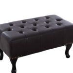 ΤΑΜΠΟΥΡΕ ΥΠΟΠΟΔΙΟ T.CHESTERFIELD EMMA HM226.01 PU 80x44x39Y εκ.ΣΚ.ΚΑΦΕ - Image 4
