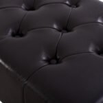 ΤΑΜΠΟΥΡΕ ΥΠΟΠΟΔΙΟ T.CHESTERFIELD EMMA HM226.01 PU 80x44x39Y εκ.ΣΚ.ΚΑΦΕ - Image 5