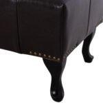 ΤΑΜΠΟΥΡΕ ΥΠΟΠΟΔΙΟ T.CHESTERFIELD EMMA HM226.01 PU 80x44x39Y εκ.ΣΚ.ΚΑΦΕ - Image 6