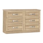 ΤΟΥΑΛΕΤΑ-ΣΥΡΤΑΡΙΕΡΑ MILANI HM317.02 ΜΕ 6 ΣΥΡΤΑΡΙΑ SONAMA 120X40X76Yεκ.