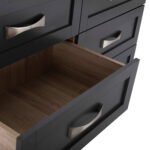 ΤΟΥΑΛΕΤΑ-ΣΥΡΤΑΡΙΕΡΑ MILANI HM317.04 ΜΕ 6 ΣΥΡΤΑΡΙΑ SONAMA-ΓΚΡΙ 120X40X76Y εκ. - Image 6