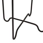 ΤΡΑΠΕΖΑΚΙ ΒΟΗΘΗΤΙΚΟ FLY HM7905 RATTAN ΦΥΣΙΚΟ ΧΡΩΜΑ-ΜΕΤΑΛΛΙΚΗ ΒΑΣΗ ΜΑΥΡΗ Φ32x48Yεκ. - Image 6