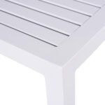 ΤΡΑΠΕΖΙ ΑΛΟΥΜΙΝΙΟΥ QIANA HM5402.01 ΛΕΥΚΟ 45x45x45,5Υ εκ. - Image 5
