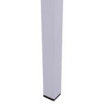 ΤΡΑΠΕΖΙ ΑΛΟΥΜΙΝΙΟΥ QIANA HM5402.01 ΛΕΥΚΟ 45x45x45,5Υ εκ. - Image 6