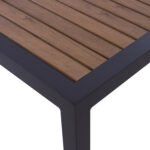 ΤΡΑΠΕΖΙ ΑΛΟΥΜΙΝΙΟΥ SABRA HM5403.02 ΓΚΡΙ ΜΕ POLYWOOD 45Χ45X45,5Yεκ. - Image 5
