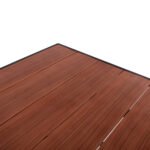 ΤΡΑΠΕΖΙ ΑΛΟΥΜΙΝΙΟΥ GOBAR HM6060.03 ΑΝΘΡΑΚΙ ΜΕ ΕΠΙΦΑΝΕΙΑ ΑΠΟΜΙΜΗΣΗΣ ΞΥΛΟΥ 240Χ105Χ75Υεκ. - Image 5