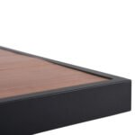 ΤΡΑΠΕΖΙ ΑΛΟΥΜΙΝΙΟΥ GOBAR HM6060.03 ΑΝΘΡΑΚΙ ΜΕ ΕΠΙΦΑΝΕΙΑ ΑΠΟΜΙΜΗΣΗΣ ΞΥΛΟΥ 240Χ105Χ75Υεκ. - Image 6