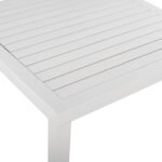 ΤΡΑΠΕΖΙ ΑΛΟΥΜΙΝΙΟΥ SAHIRA ΣΕ ΛΕΥΚΗ ΑΠΟΧΡΩΣΗ 80Χ80X75,5Υεκ. HM5572.01 - Image 4