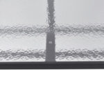 ΤΡΑΠΕΖΙ BRUNO 160Χ90Χ72Υεκ. ΜΕΤΑΛΛΙΚΟ ΓΚΡΙ ΜΕ ΓΥΑΛΙΝΗ ΕΠΙΦΑΝΕΙΑ HM5074.01 - Image 4