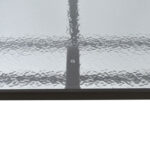 ΤΡΑΠΕΖΙ BRUNO 160Χ90Χ72Υεκ. ΜΕΤΑΛΛΙΚΟ ΚΑΦΕ ΜΕ ΓΥΑΛΙΝΗ ΕΠΙΦΑΝΕΙΑ HM5074.02 - Image 4