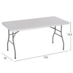 ΤΡΑΠΕΖΙ CATERING-ΣΥΝΕΔΡΙΟΥ HM5064 152Χ76Χ74 εκ. ΠΤΥΣΣΟΜΕΝΟ - Image 2