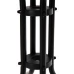 ΤΡΑΠΕΖΙ ΕΞΩΤ.ΧΩΡΟΥ FIGO HM5035.03 ΜΕΤΑΛΛΟ ΜΑΥΡΟ- ΓΥΑΛΙΝΗ ΕΠΙΦΑΝΕΙΑ 60Χ60Χ70Υεκ - Image 6