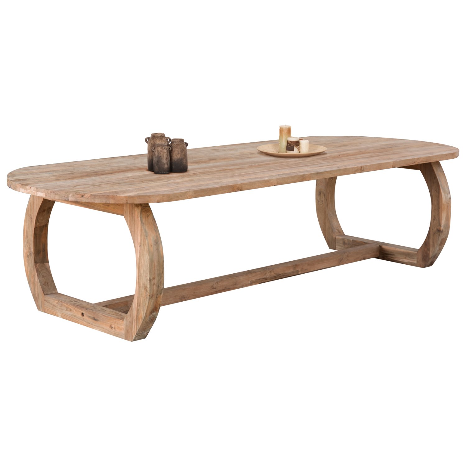 trapezi-exotchoroy-fb99561-masif-xylo-te ΤΡΑΠΕΖΙ ΕΣΩΤ.ΧΩΡΟΥ LEE HM9561 ΜΑΣΙΦ ΞΥΛΟ ΤΕΑΚ ΦΥΣΙΚΟ ΧΡΩΜΑ 320x120x78Yεκ. - Image 1