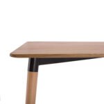 ΤΡΑΠΕΖΙ MINIMAL HM008.04 ΦΥΣΙΚΟ ΞΥΛΙΝΑ ΠΟΔΙΑ ΟΞΙΑ 120Χ80X73Υ εκ. - Image 4