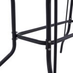 ΤΡΑΠΕΖΙ ADAM HM5020.01 ΜΕΤΑΛΛΙΚΟ ΣΚΟΥΡΟ ΓΚΡΙ ΜΕ ΓΥΑΛΙΝΗ ΕΠΙΦΑΝΕΙΑ 110Χ60Χ71Υεκ. - Image 6