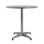 ΣΤΡΟΓΓΥΛΟ ΤΡΑΠΕΖΙ FELIX ΑΛΟΥΜΙΝΙΟΥ Φ70 4ΝΥΧΟ HM5024 - Image 3