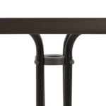 ΤΡΑΠΕΖΙ FIGO 60Χ60Χ72Υεκ. ΜΕΤΑΛΛΙΚΟ ΚΑΦΕ ΜΕ ΓΥΑΛΙΝΗ ΕΠΙΦΑΝΕΙΑ HM5035.02 - Image 5