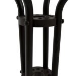 ΤΡΑΠΕΖΙ ΕΞΩΤ.ΧΩΡΟΥ FIGO HM5036.02 ΜΕΤΑΛΛΟ ΚΑΦΕ- ΓΥΑΛΙΝΗ ΕΠΙΦΑΝΕΙΑ 70Χ70Χ72Υεκ - Image 5