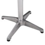 ΤΡΑΠΕΖΙ FRODO ΑΛΟΥΜΙΝΙΟΥ 60Χ60Χ72Υεκ. 4ΝΥΧΟ HM5016 - Image 5