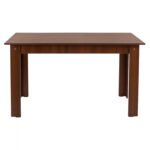 ΤΡΑΠΕΖΙ ΚΟΥΖΙΝΑΣ KELVIN 140x80x77Υεκ. ΚΑΡΥΔΙ HM2429.04 - Image 3