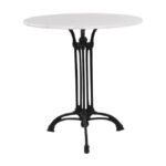 ΤΡΑΠΕΖΙ BRIELLE ΜΕ 3ΝΥΧΗ ΒΑΣΗ ΑΠΟ ΜΑΝΤΕΜΙ HM5609 ΜΕ ΜΑΡΜΑΡΟ Φ60