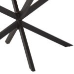 ΤΡΑΠΕΖΙ ΟΒΑΛ RODDEN HM11903.01 ΜΕ WERZALIT ΦΥΣΙΚΟ-ΜΑΥΡΗ ΧΙΑΣΤΙ ΒΑΣΗ 146x94x75Υεκ - Image 6