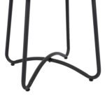 ΤΡΑΠΕΖΙ ΜΕΤΑΛΛΙΚΟ GERRY HM5717 ΜΕ WICKER ΜΠΕΖ 50x50x48,5 εκ. - Image 5