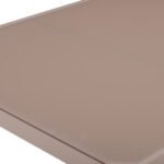 ΤΡΑΠΕΖΙ ΜΕΤΑΛΛΙΚΟ OFER ΟΡΘΟΓΩΝΙΟ ΚΑΠΟΥΤΣΙΝΟ ΜΕ ΓΥΑΛΙ ΚΑΠΟΥΤΣΙΝΟ 150X90Χ75Υεκ. HM5767.04 - Image 5