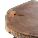 ΤΡΑΠΕΖΙ ΣΑΛΟΝΙΟΥ ΒΟΗΘΗΤΙΚΟ ΑΠΟ ΜΑΣΙΦ ΞΥΛΟ ΑΚΑΚΙΑΣ HM8364.11 Φ40x49.5Υ εκ. - Image 3