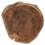 ΤΡΑΠΕΖΙ ΣΑΛΟΝΙΟΥ ΒΟΗΘΗΤΙΚΟ ΑΠΟ ΜΑΣΙΦ ΞΥΛΟ ΑΚΑΚΙΑΣ HM8364.11 Φ40x49.5Υ εκ. - Image 5