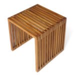 ΤΡΑΠΕΖΙ ΣΑΛΟΝΙΟΥ ΒΟΗΘΗΤΙΚΟ ΑΠΟ ΞΥΛΟ ΤΕΑΚ ΦΥΣΙΚΟ ΧΡΩΜΑ 1ΤΜΧ HM9483 40x40,5x40,5Υ εκ. - Image 6